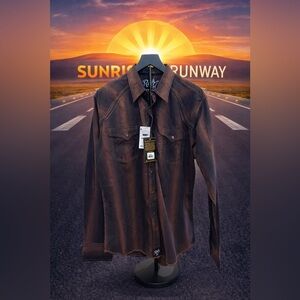 ✨ Rock 47 by Wrangler Western Button Down | Size L | NWT ✨